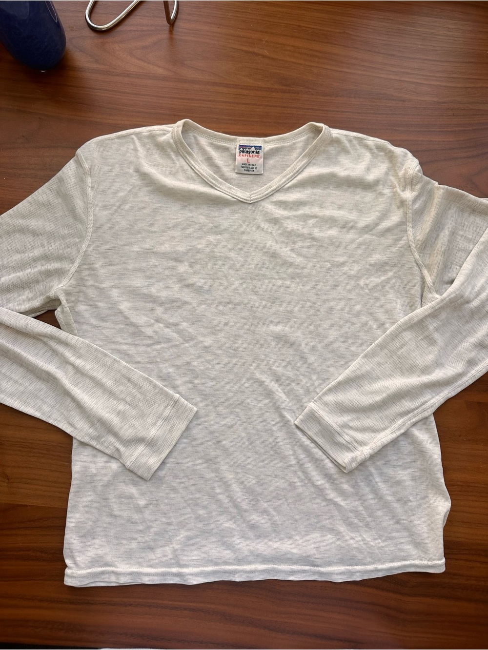 Vintage Patagonia V-Neck Long Sleeve Tee